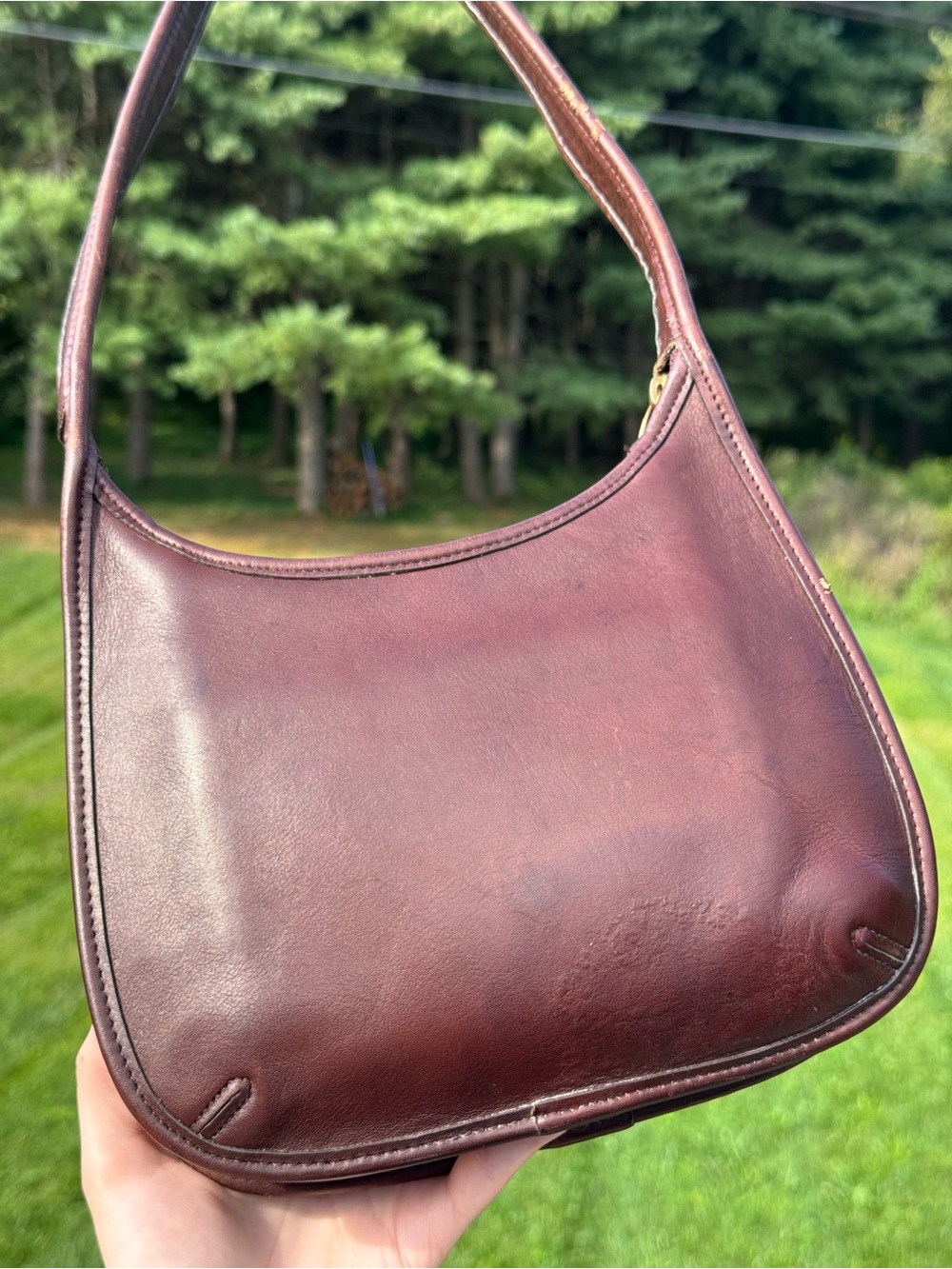 Vintage Coach mini ergo 9020 brown shoulder bag - Picture 4 of 13